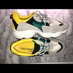 Public Desire Color-Block Sneaker